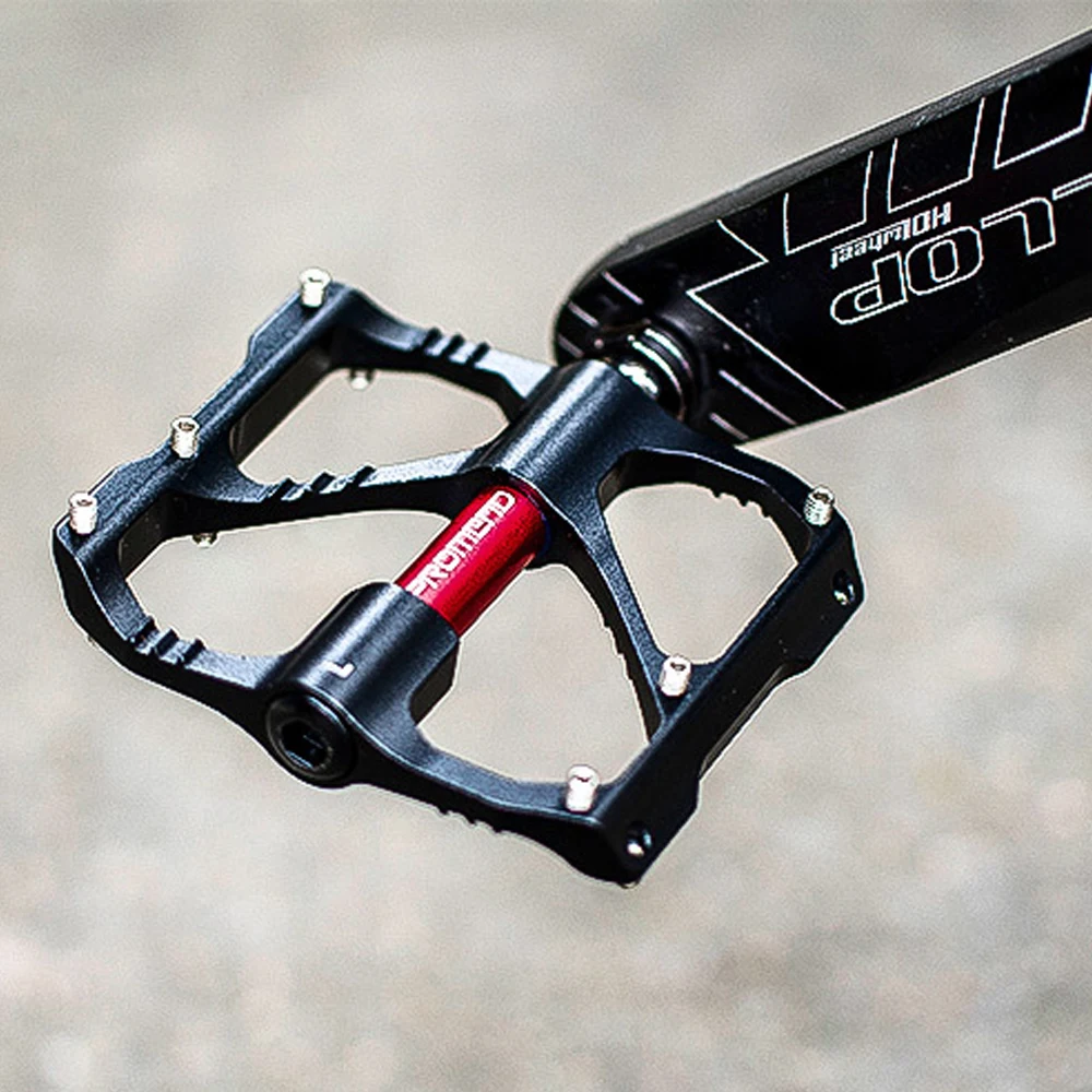 Педаль для горного велосипеда Promend нескользящая ультралегкая алюминиевая с 3