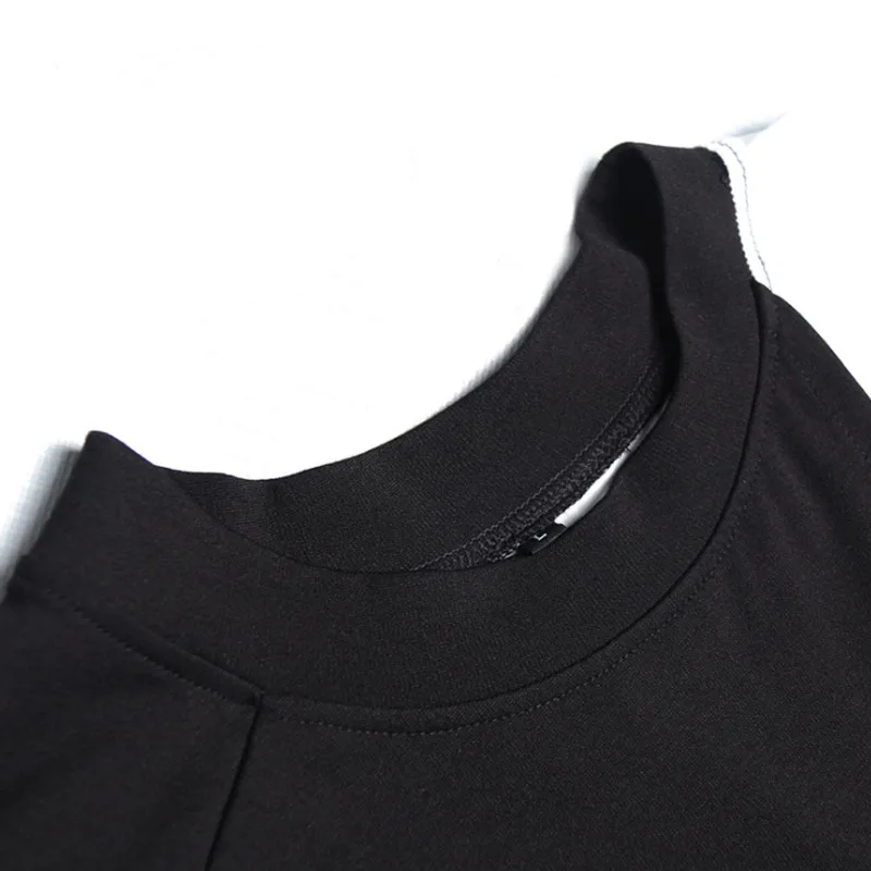 Новинка 2019 года летняя футболка с круглым вырезом и коротким рукавом цвет