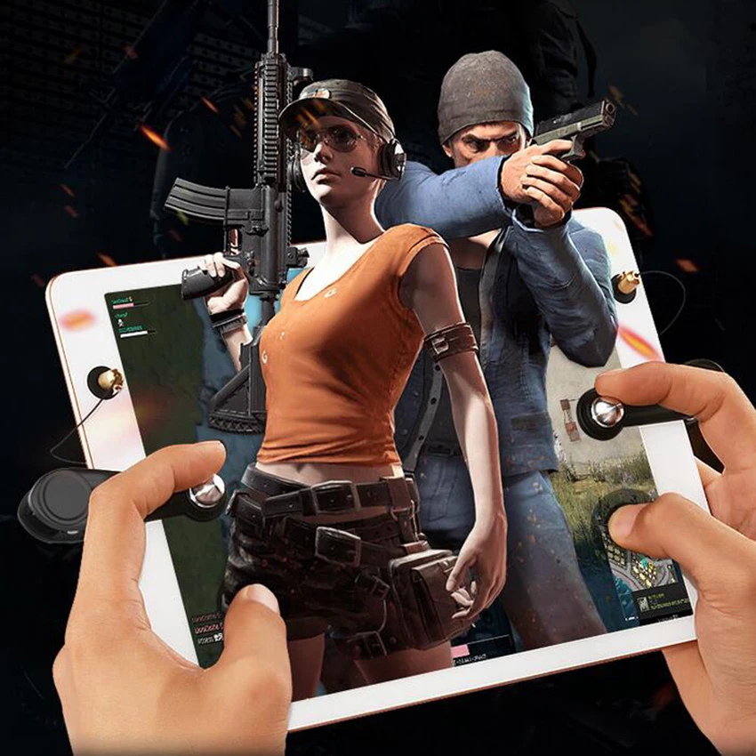 Металлический PUBG мобильный триггер контроллер для планшета iPad/Android планшет