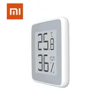 Термометр Xiaomi mijia miaomiaoce, гигрометр, датчик влажности и температуры с ЖК-экраном, цифровой электронный чернильный экран