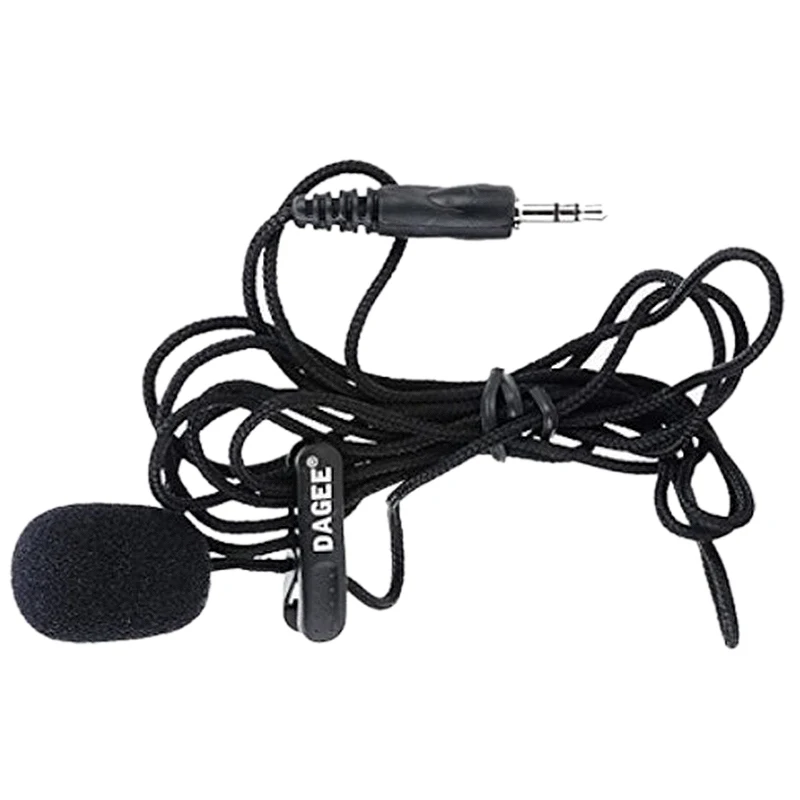DAGEE IMTC Lavalier 2M 3.5mm Microphone Headset For Micor High Quality DG-001 MIC Mini Portable |