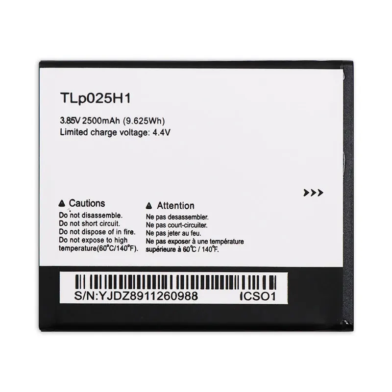 Аккумулятор DyGod 2500 мАч TLp025H1 для Alcatel OneTouch OT-5051X OT-5051D Pop 4 (5 0) TLp025H7 | Мобильные