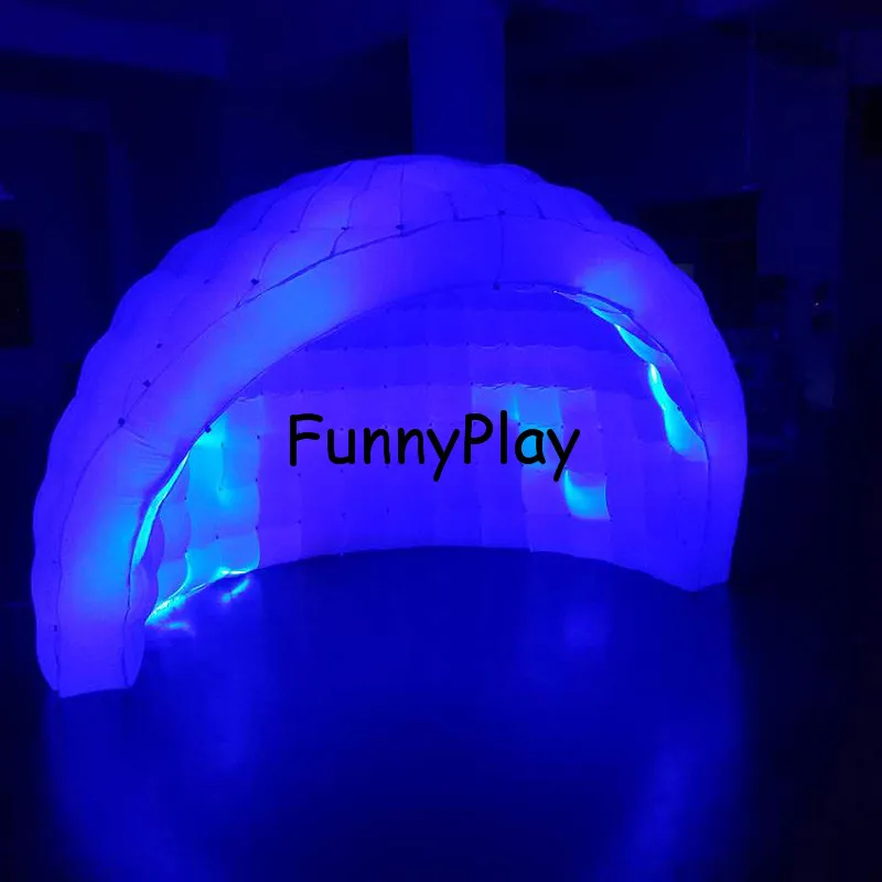 3 метровый надувной полунавес купол красивая классическая палатка luna pod movie
