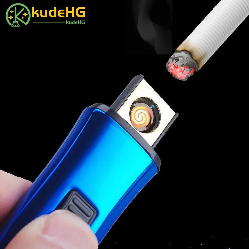 Креативная маленькая перезаряжаемая USB ветрозащитный негорящий Электрический