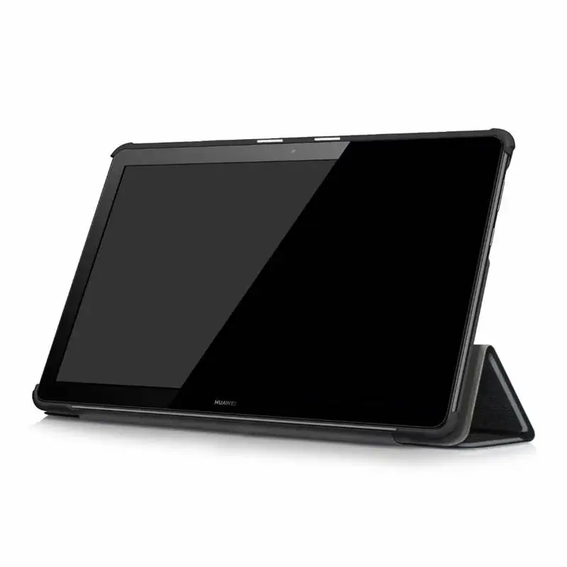 Магнитный чехол из искусственной кожи для Huawei MediaPad T5 10 Tablet PC|Чехлы планшетов и