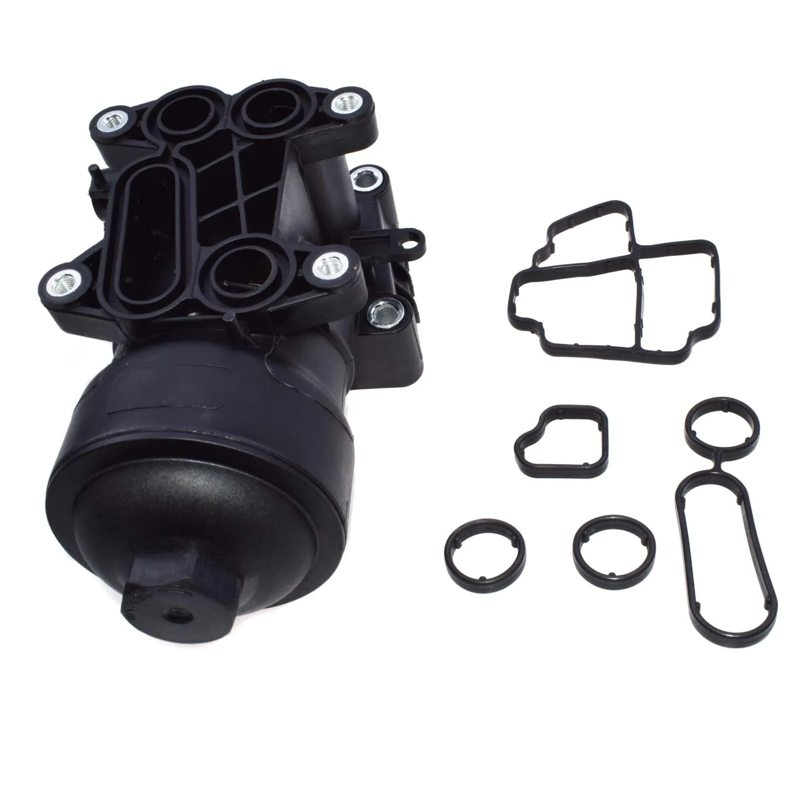 WOLFIGO Новый 03L 115 389 B/C/G/H масляный фильтр в сборе для AUDI A3 A4 VW SEAT SKODA 1 6 2 0 TDI B C|Топливные