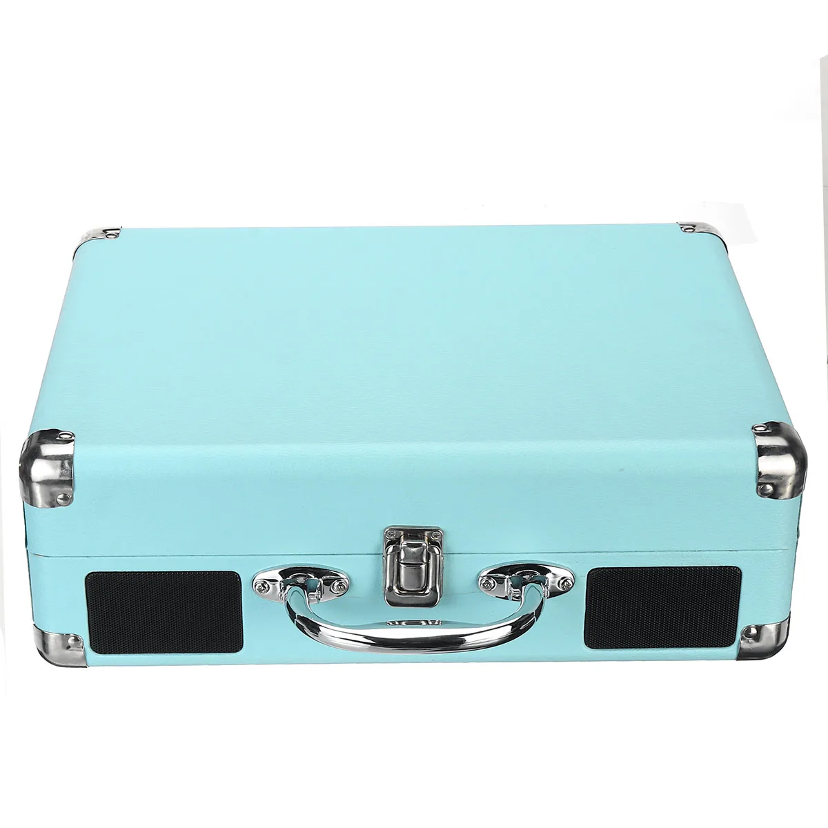 Винтажный черный 33/45/78 об/мин Bluetooth портативный чемодан проигрыватель виниловый LP