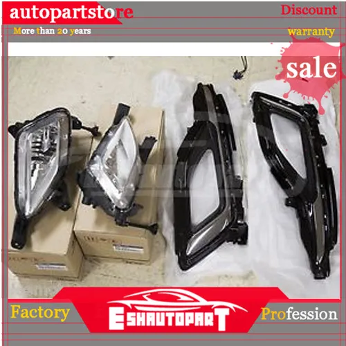 

Genuine Fog Light Trim Set (LH RH) 86521C1110 86522C1110 For 2015 Hyundai Sonata