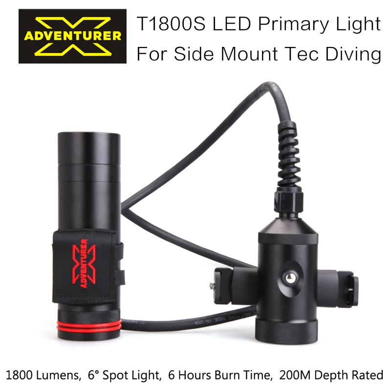 X Adventurer T1800S светодиодный светильник с первичным боковым креплением фокусирующий