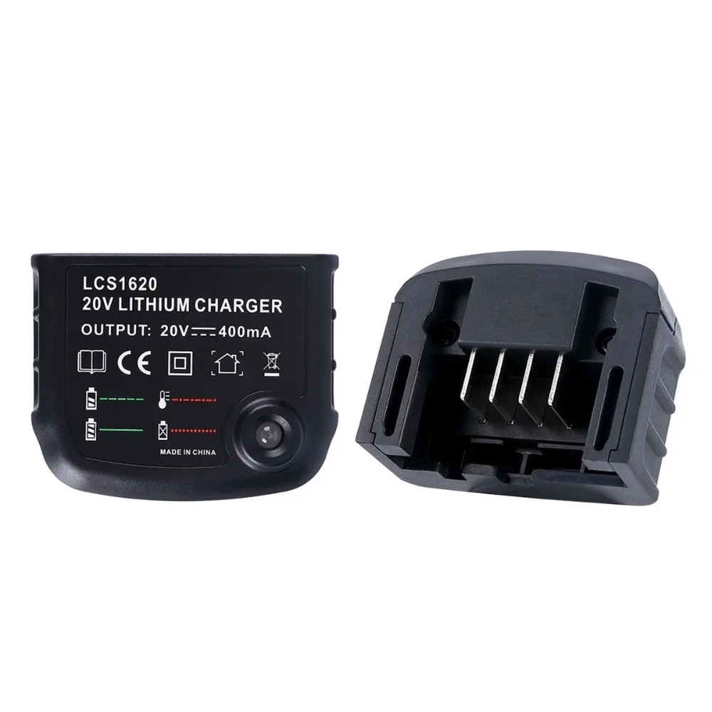 Перезаряжаемое зарядное устройство LCS1620 20V для BLACK & DECKER литиевая батарея