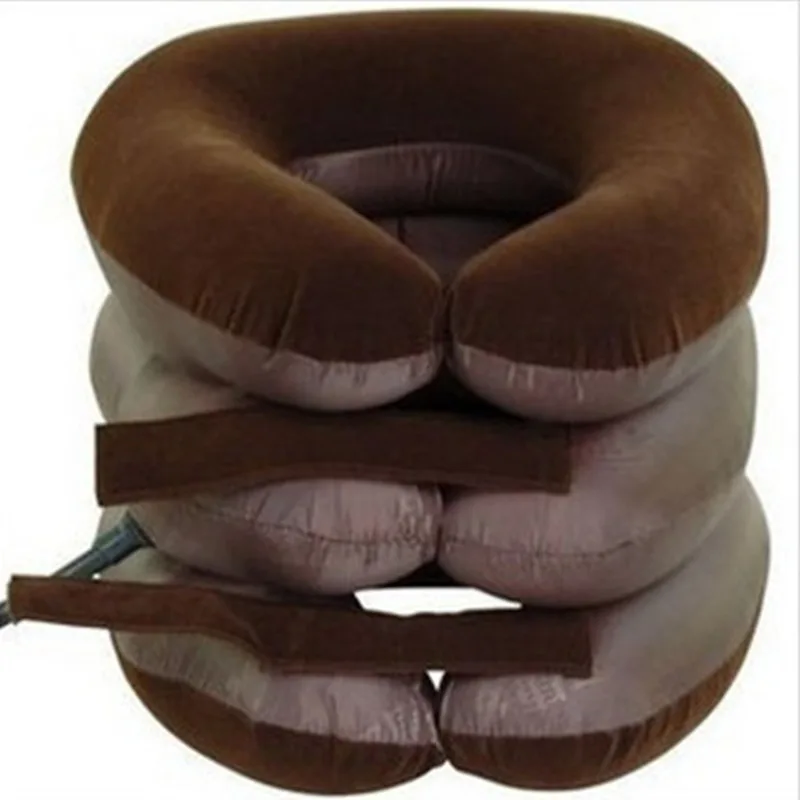 Новинка 2019 массажер для шеи Шейное тяговое устройство Надувное растягивающее