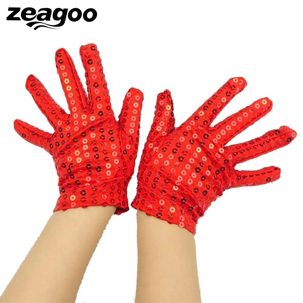 Потрясающие Блестки шоу Джаз перчатки для женщин девушка мода новый Moodeosa |