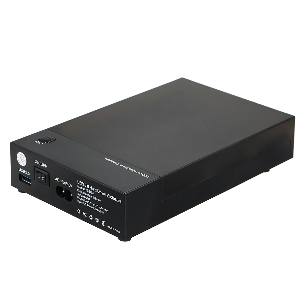 USB 3,0 2," 3,5" SATA жесткий диск внешний корпус SSD HDD диск портативный чехол коробка поддержка UASP и 8 ТБ диски