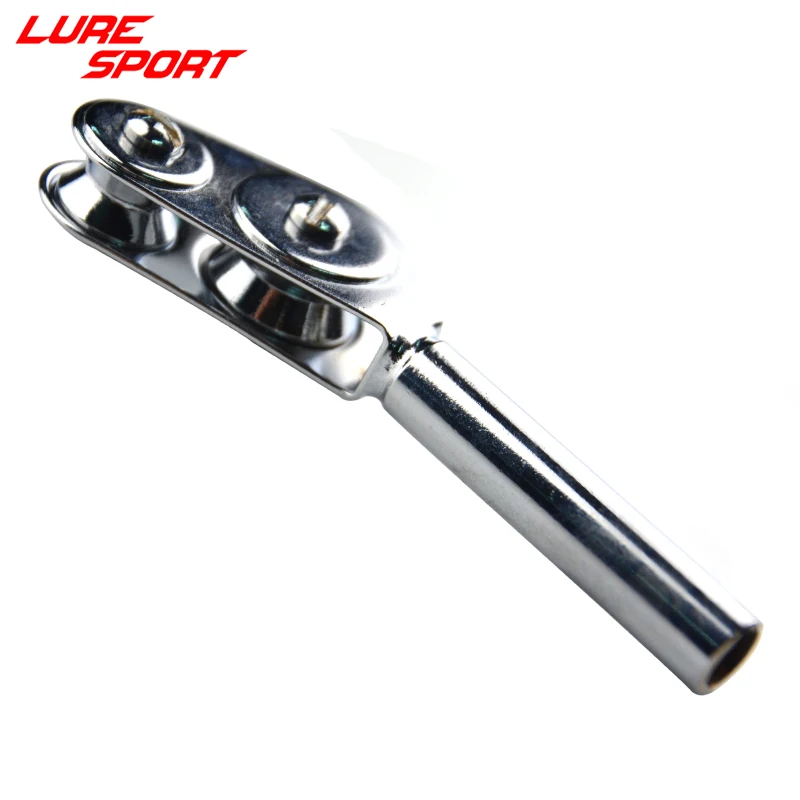 LureSport 3 шт. сверхмощные ролики верхняя направляющая Серебряная рама стержень
