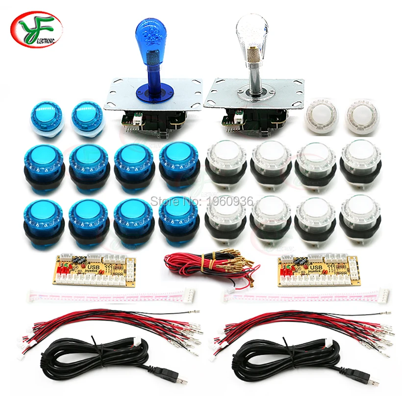 Светодиодный Аркады DIY Kit нулевой плата с временной задержкой usb-датчик Аркада