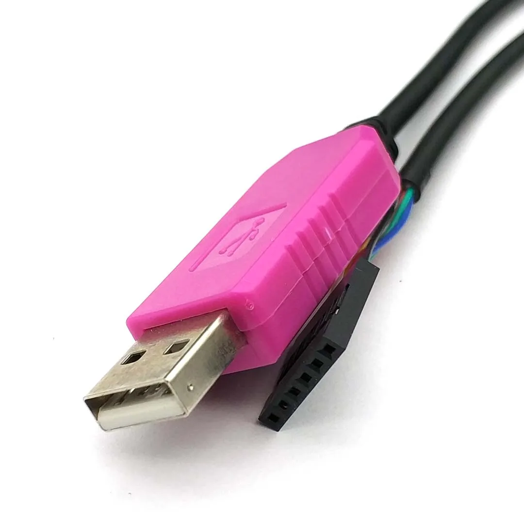 PL2303 HXD 6 контактный USB TTL RS232 Преобразователь последовательного кабеля PL2303HXD