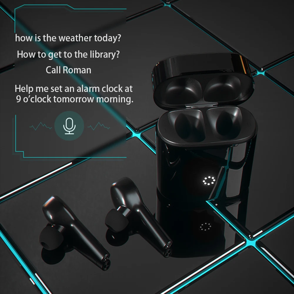 

New TWS139 Bluetooth Headset Binaural Touch True Wireless Bluetooth 5.0 Music Headset