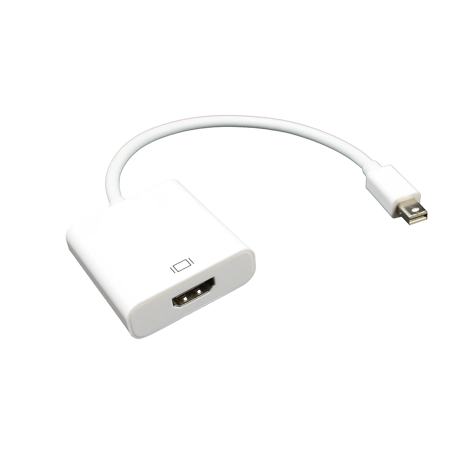 Новый мини дисплей порт к HDMI кабель адаптер DP конвертер Thunderbolt Высокое качество