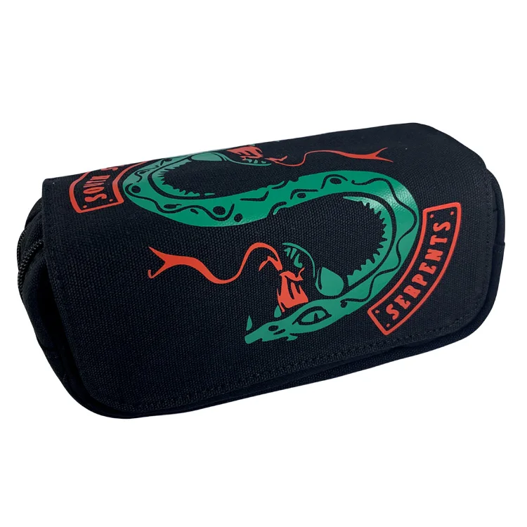 OHCOMICS ривердейл Арчи Эндрюс черный холщовый чехол для карандашей школьные