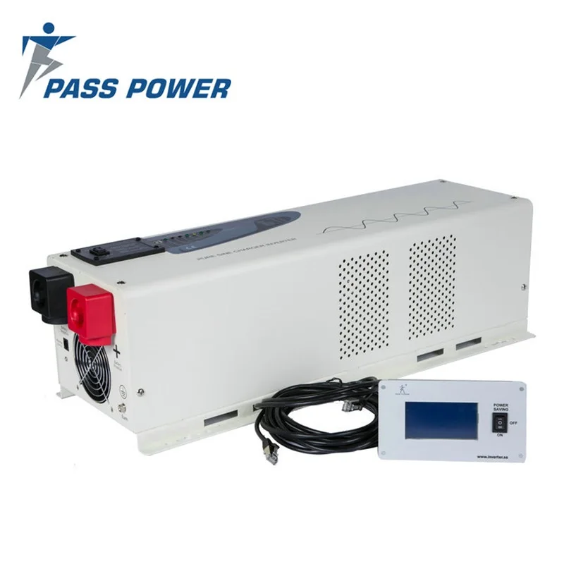 

2016 free shipping pure sine wave caravan inverter 6000w low frequency 48v to 230v inverter