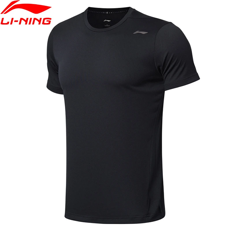 Li Ning мужские футболки для тренировок фитнеса обычная посадка на сухой