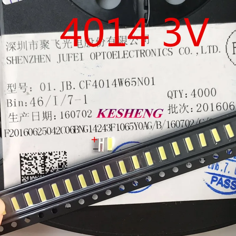 Светодиодсветодиодный ретролайзер JUFEI 4014 светодиодная подсветка 200 Вт 3 в 0 5
