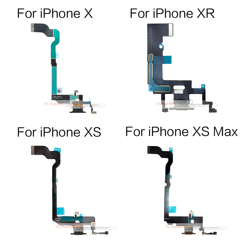 5 шт./партия для iPFor iPhone X XR XS Max зарядное устройство зарядный порт док-станция USB