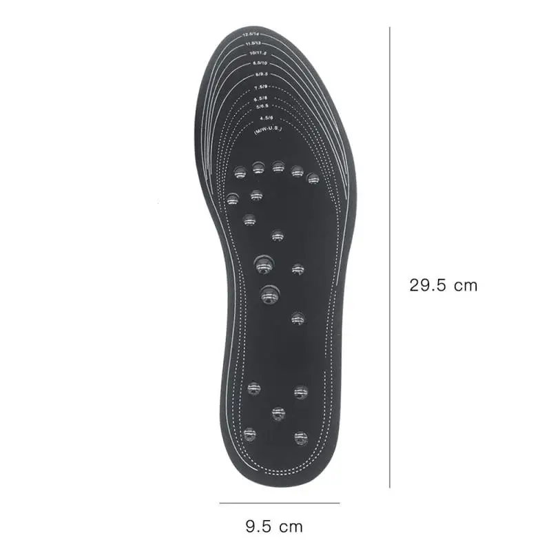 1pair New Hot Acupressure Slimming Insoles Foot Massager Magnetic Therapy Weight Loss Feet Massage relax Insole health care C2 |