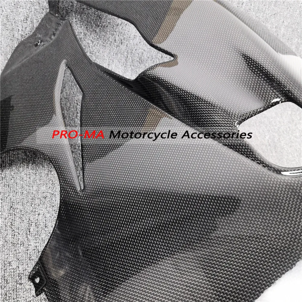 Нижний щиток мотоцикла для выхлопной системы Akrapovic из углеродного волокна Ducati