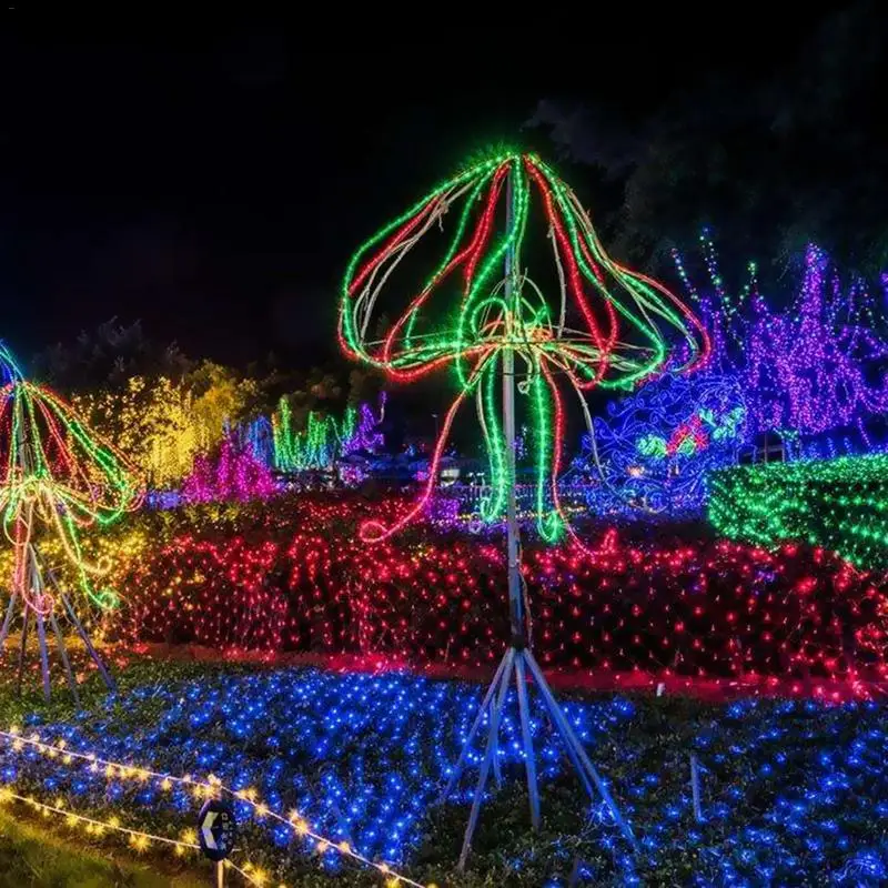 

Solar LED Lawn Lamp Outdoor Waterproof 10m 20m Copper Wire Fairy String Light for Garden Xmas Tree Decoration Auto OFF/ON