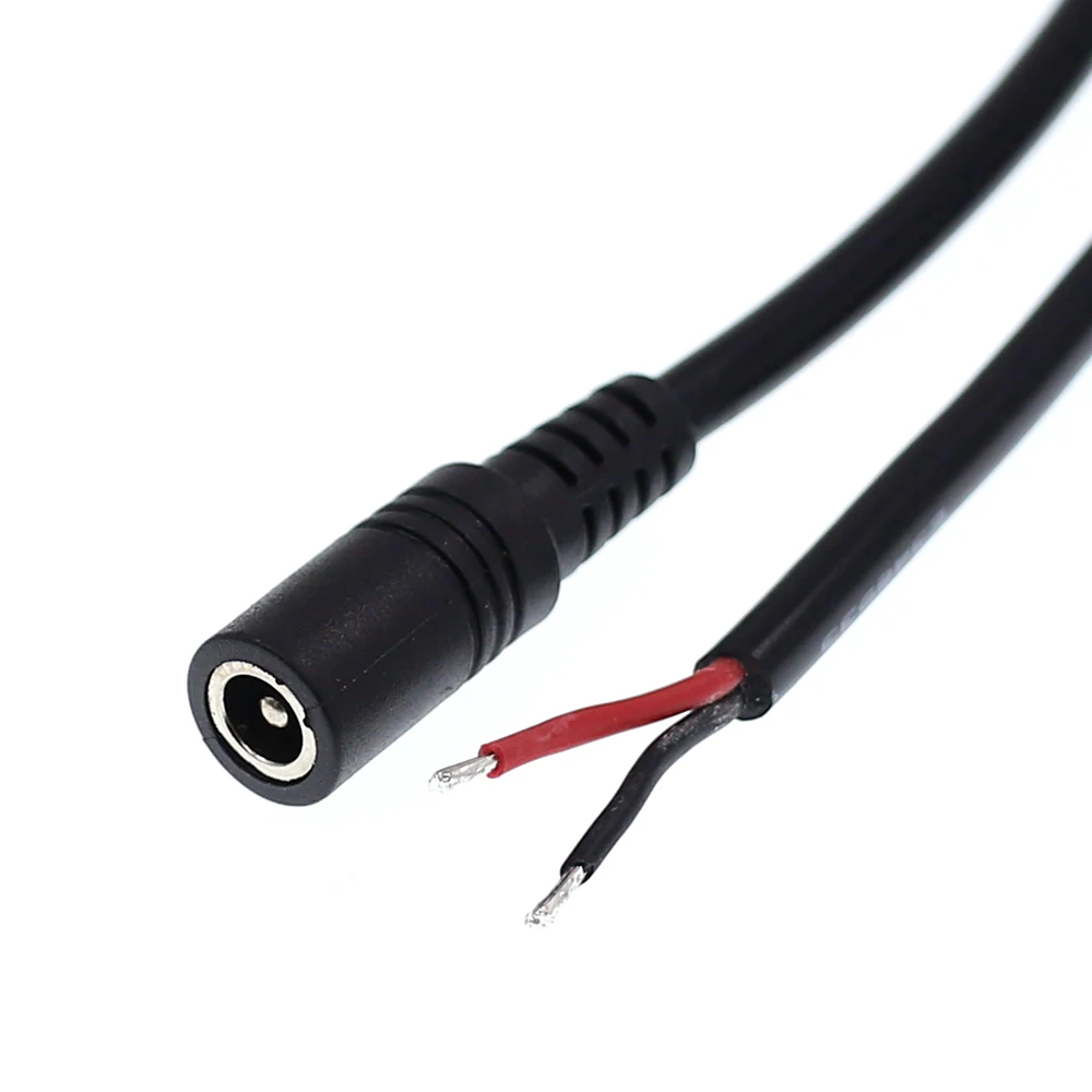 18AWG DC кабель 5 5x2 мм Женский 5*2 1 зарядный шнур 0 25 м/0 м/1 м | Компьютеры и офис