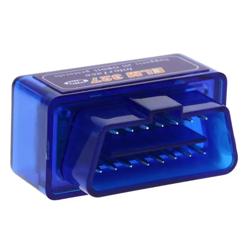 Мини ELM327 V2.1 OBD2 OBDII беспроводной Bluetooth автомобильный тестер сканер кода