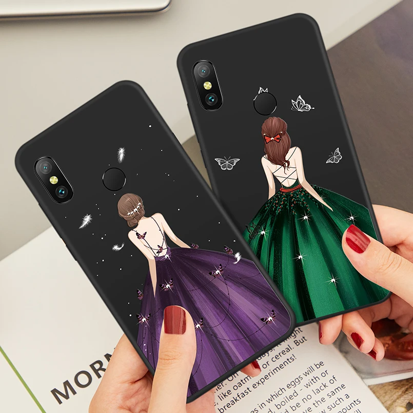 Роскошный чехол для Samsung Galaxy S10 мягкий силиконовый платье S7 S8 S9 Plus A6 A7 A8 2018 бамперы