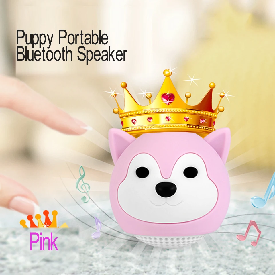 Беспроводной портативный мини Bluetooth динамик Встроенный микрофон наружный душ Pet
