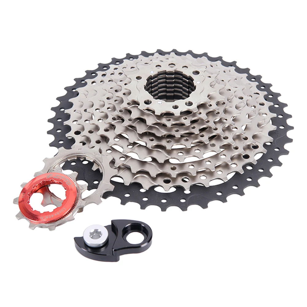 ZTTO 10 s широкое соотношение MTB горный велосипед 11-42T скоростей запчасти кассетные