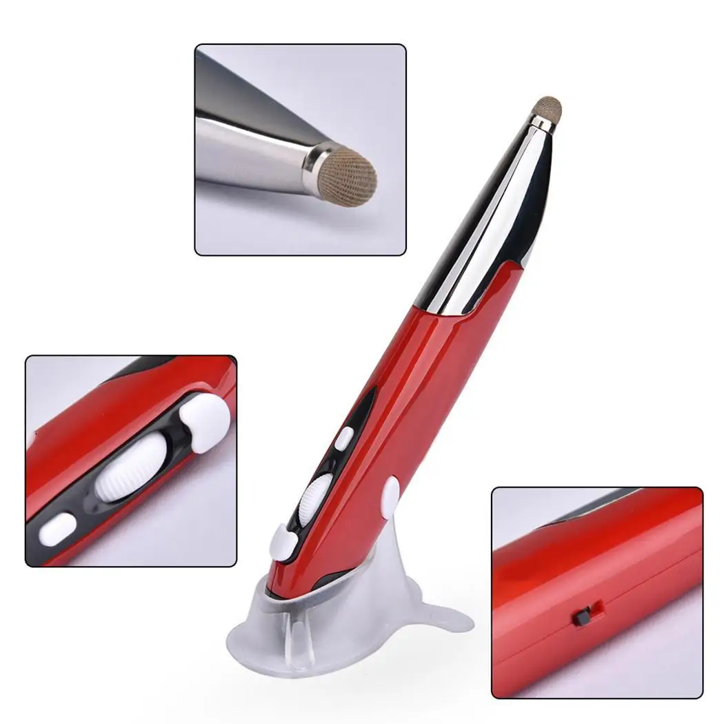 Оптическая USB для подставка ноутбука PC рисунок Обучение беспроводной Ручка мышь 4