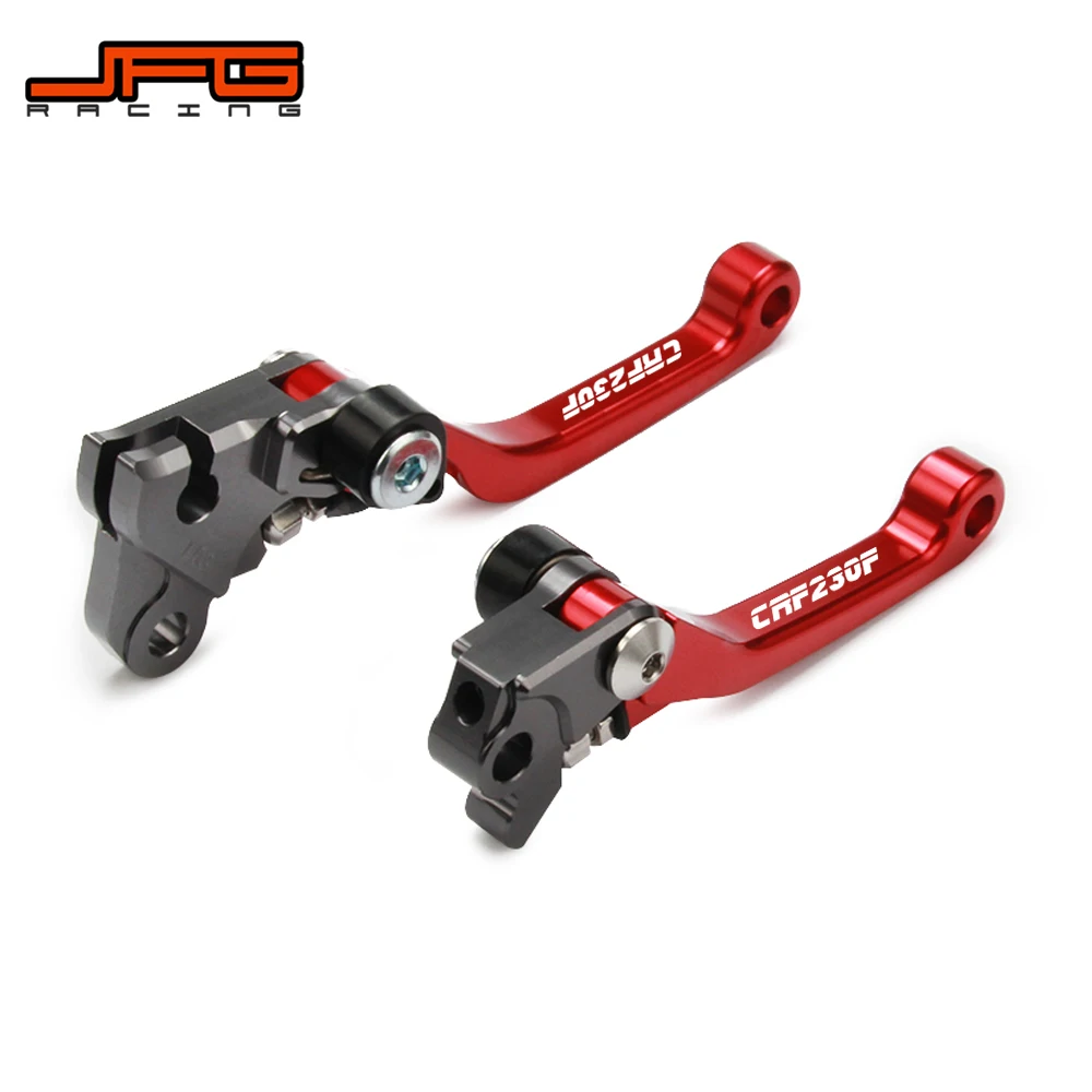 Поворотный складной рычаг тормоза сцепления для мотоцикла HONDA CRF150F CRF230F 2003-2017 CRF250F