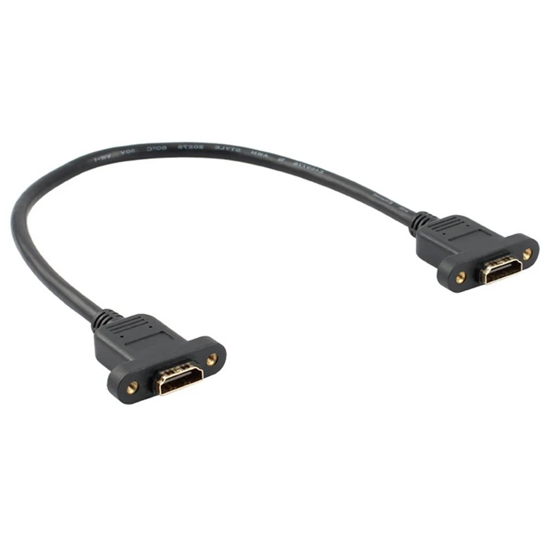 Hdmi удлинитель Высокоскоростной Мама мама провод шнур адаптер Муфта с винтовой