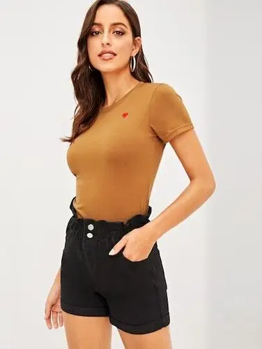 2019 Womens Tide Short Jeans For Women Wrap Hip Fashion Sexy Women's Loose High Waist Shorts Hot | Женская одежда
