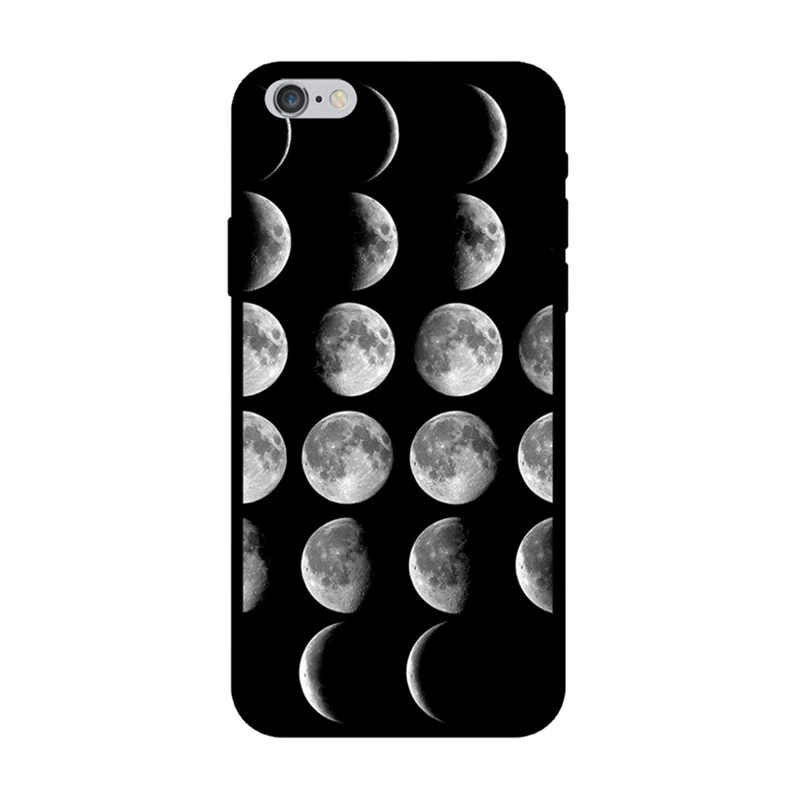 LANCHE Cool Black Galaxy Космос астронавт для iPhone Xs Max X чехлы телефонов 8 7 6s Plus мягкие |