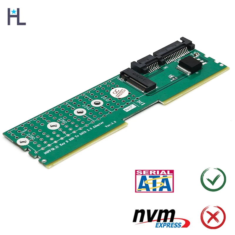 Адаптер NGFF(M.2) B key SATA Bus SSD к 3 0 установка слота памяти DDR поддержка DDR2 DDR3 DDR4 DDR5