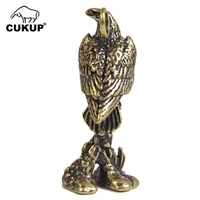 cukup pure copper hawk trumpet gold brass eagle small arts and crafts bronzes eagle office ornament brk048