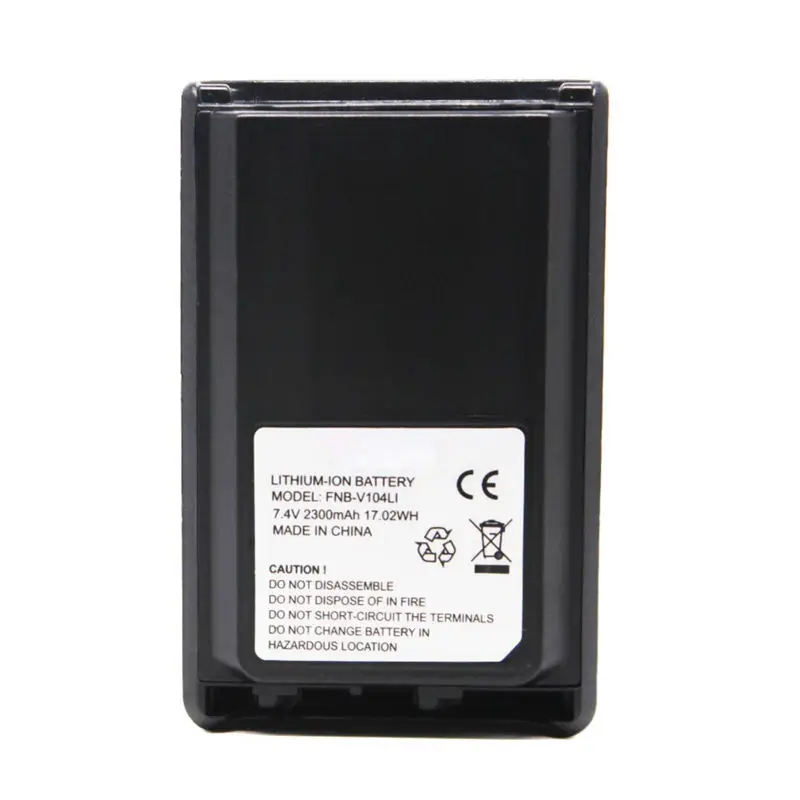 2300Mah литий-ионный аккумулятор для Vertex Vx-230 Vx-231 Vx-234 Vx-228 высокой емкости Fnb-V103 |