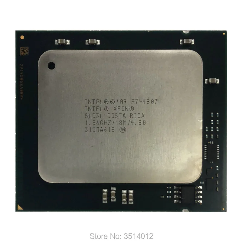Процессор Intel Xeon E7 4807 1 8 ГГц шестиядерный 12 ниточный процессор 18M 95W LGA