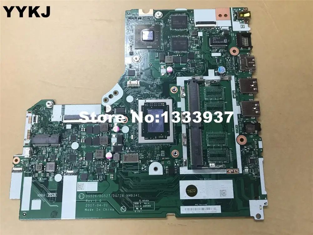 Материнская плата для Lenovo Ideapad 320-15ABR 310-15ABR материнская ноутбука DG526 DG527 DG726 NMB341 |