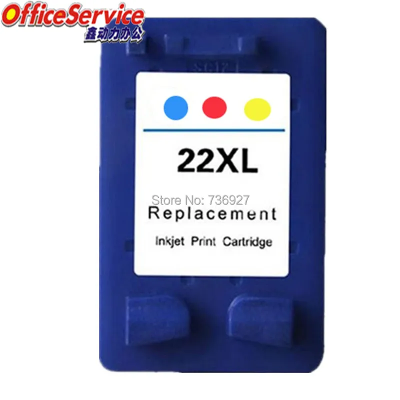 Картридж для принтера HP21XL HP22XL Deskjet3910 3915 3920 D1455 D1460 D2360 D2430 F2235 F2238 F4180|Чернильные