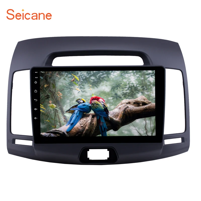 Seicane 9 дюймов Android 10 0 GPS автомобильное радио для 2007 2008 2009 2011 Hyundai Elantra с Bluetooth USB WIFI
