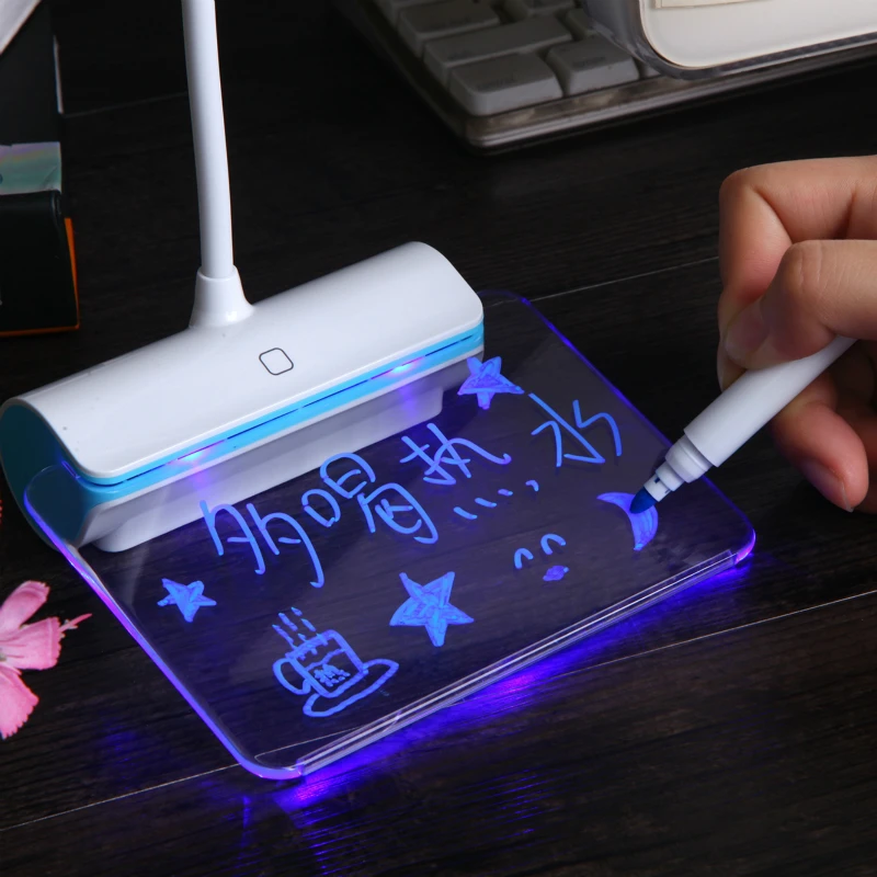 DE. SOUL Usb оставить сообщение настольная лампа произвольно вращающаяся