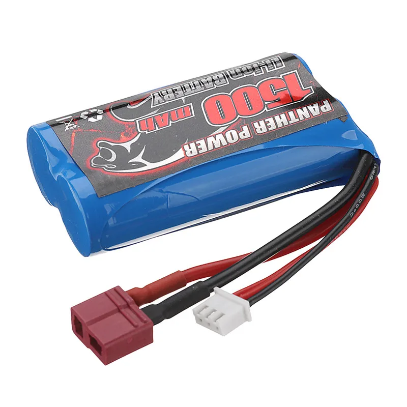 Remo 7 4 V 1500mAh Lipo батарея для 1631 1/16 RC автомобиля T вилка|Детали и аксессуары| |