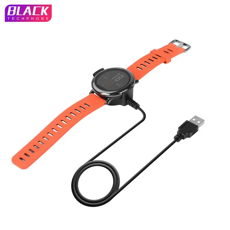 5 V/300mA 1M черный USB кабель для зарядки зарядное устройство Xiaomi Huami Amazfit Смарт